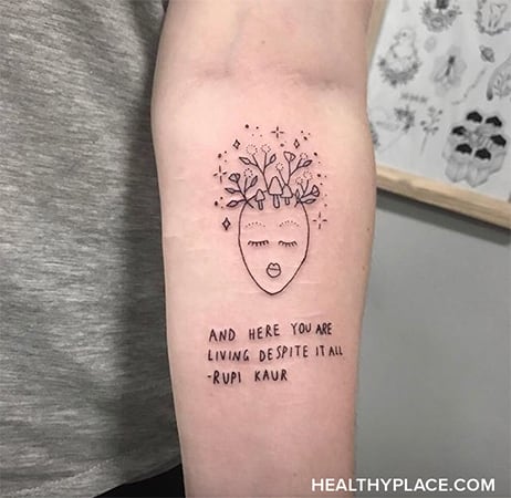 What Inspiring Depression Tattoos Do People Like to Get HealthyPlace